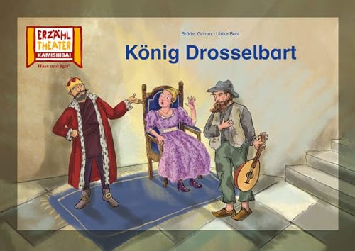 König Drosselbart / Kamishibai Bildkarten: 8 Bildkarten für das Erzähltheater von Hase und Igel Verlag